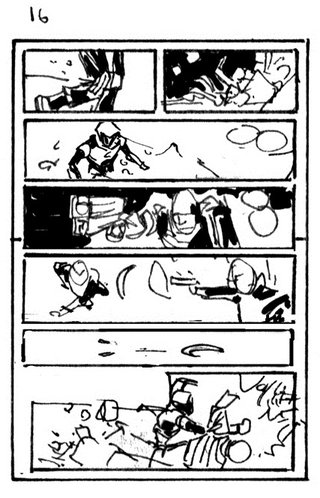 Illustration for article titled Marvel artists walk through the creation of kickass fight sequences in comics